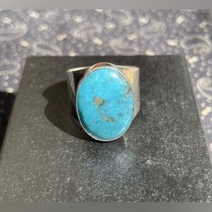 Sterling Silver Turquoise Ring Size 5 | Jay King